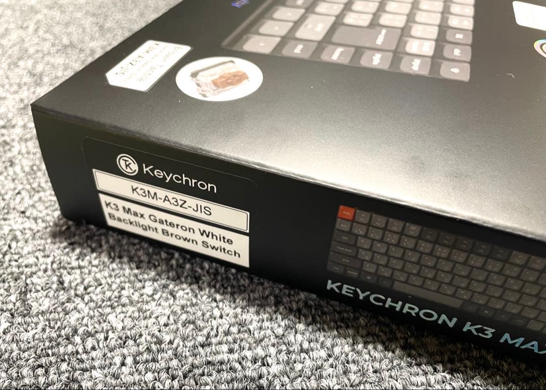 Keychron K3 Max ワイヤレス・カスタムメカニカルキーボード 新品