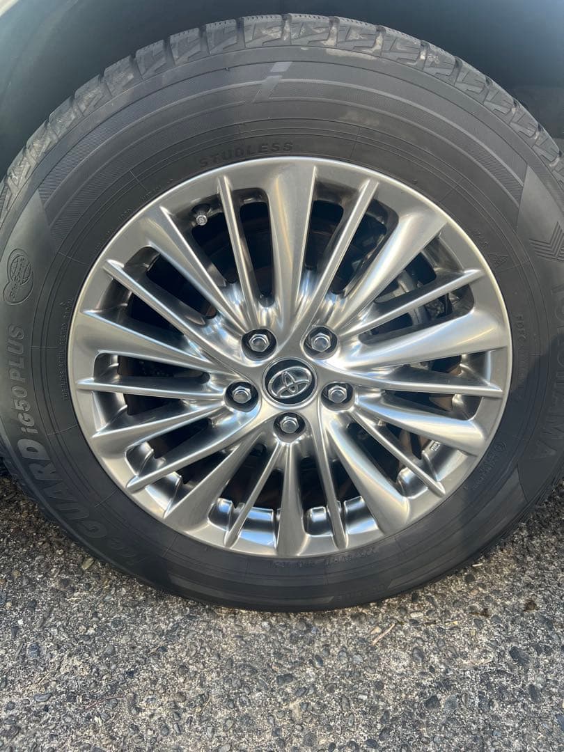 アルファード３０系後期17インチ ホイールセット　スタッドレス