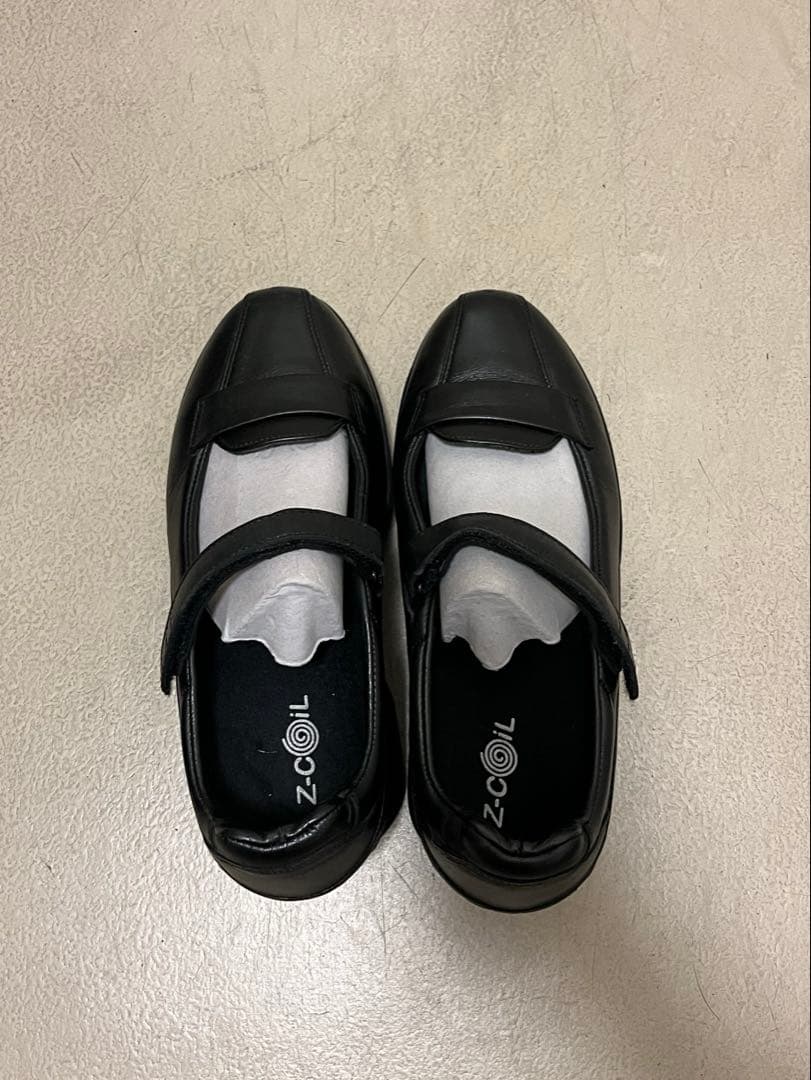 は*め様 【美品,付属品付き】Z-coiL シューズ 24.5cm ブラック