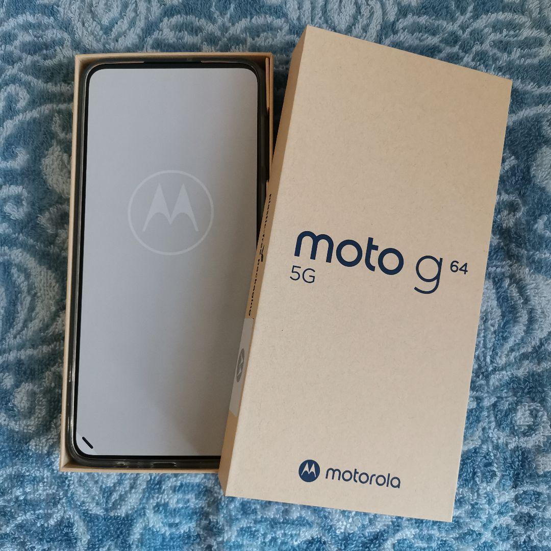 S*S様 Motorola moto g64 5G ブラック　本体　保護フィルム