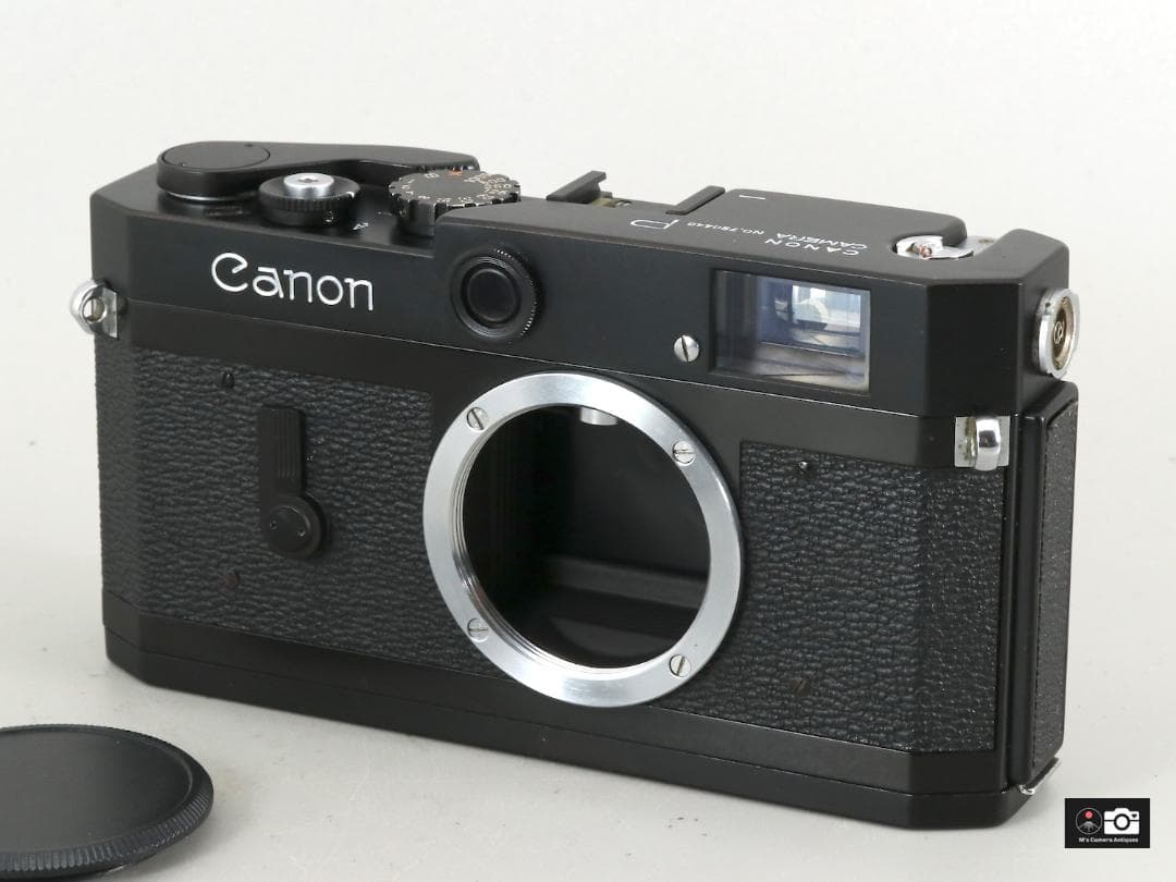 Canon P ブラックレンジファインダーカメラ整備済、後塗り