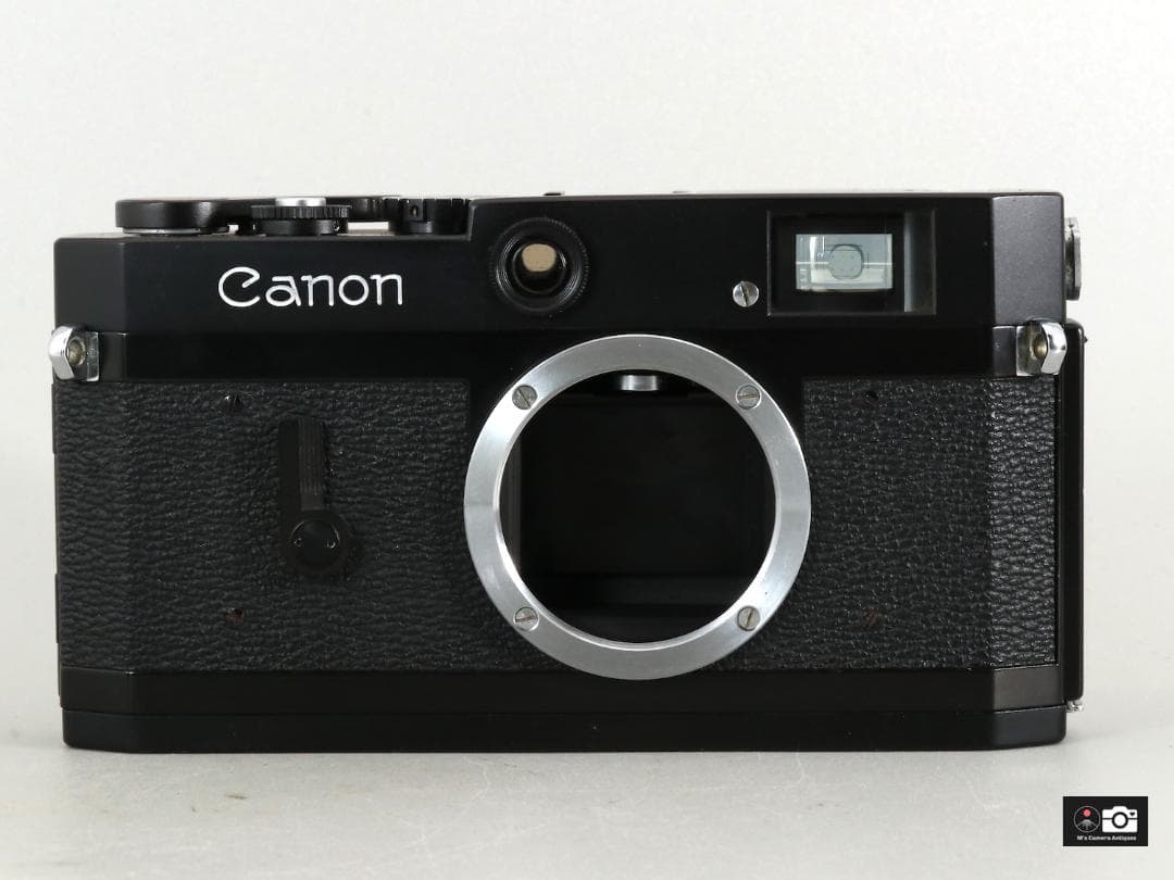 Canon P ブラックレンジファインダーカメラ整備済、後塗り