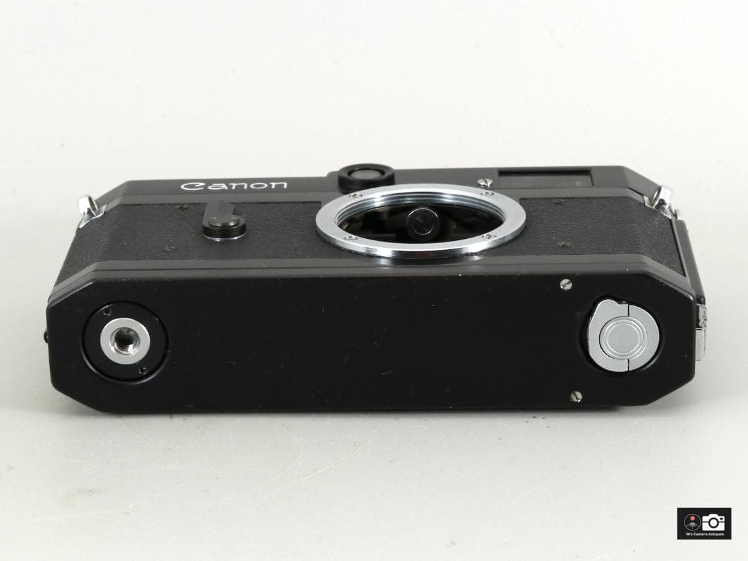 Canon P ブラックレンジファインダーカメラ整備済、後塗り