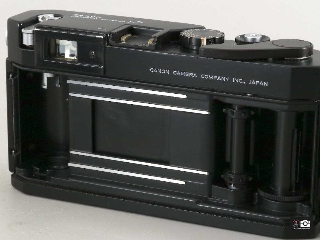 Canon P ブラックレンジファインダーカメラ整備済、後塗り