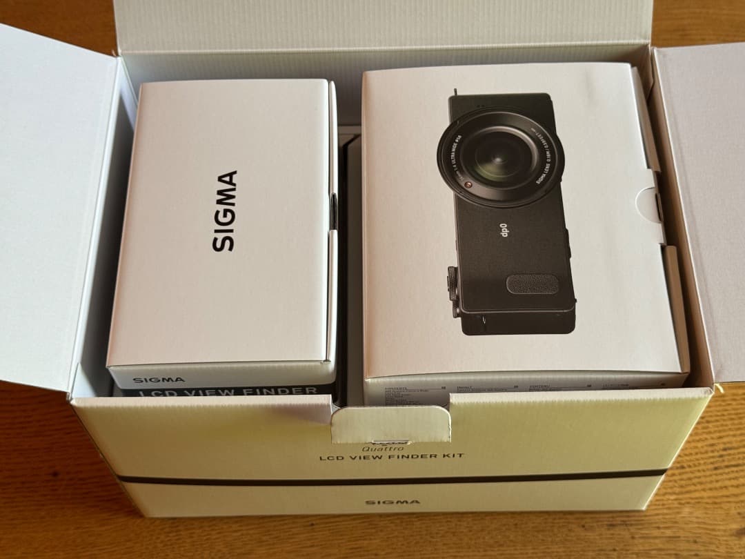 SIGMA dp0 Quattro LCDビューファインダーキット　美品　元箱付