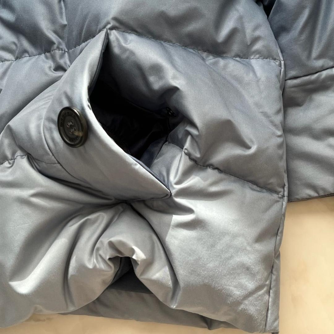 Max Mara リブ袖 2way ダウンジャケット　グラデーション　42 XL