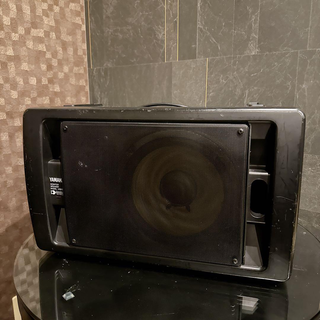 YAMAHA MS60S モニタースピーカー 動作品 エッジ割れ無し 業務用