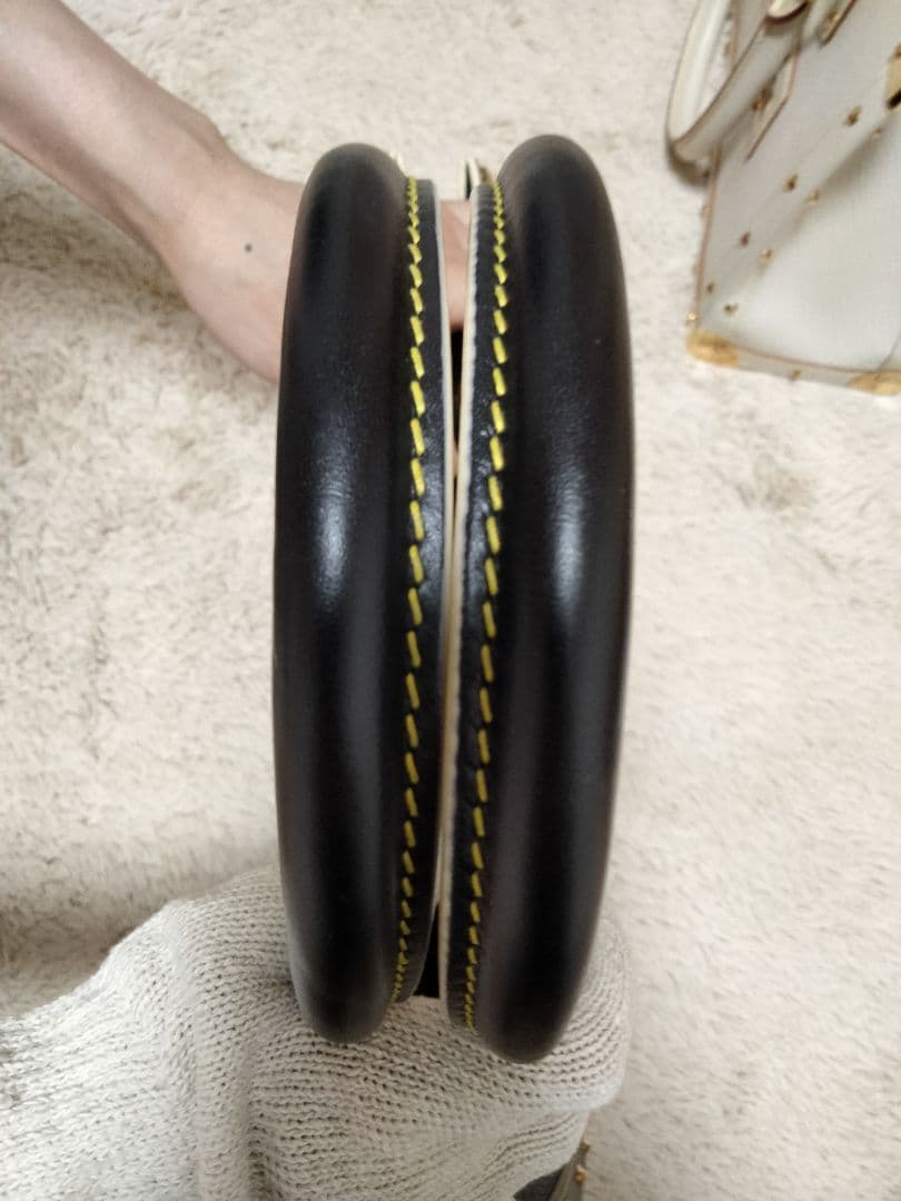 きんです　ルイヴィトン　スハリ　ファビユロー　黒　美品