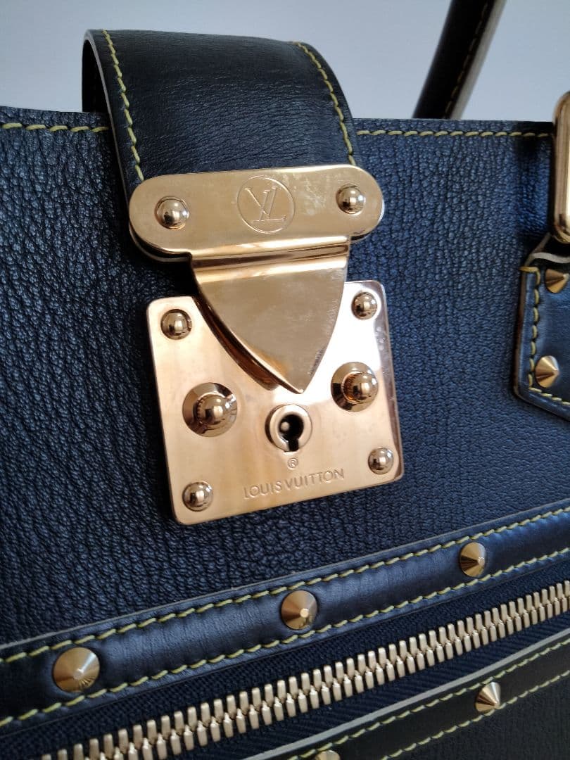 きんです　ルイヴィトン　スハリ　ファビユロー　黒　美品