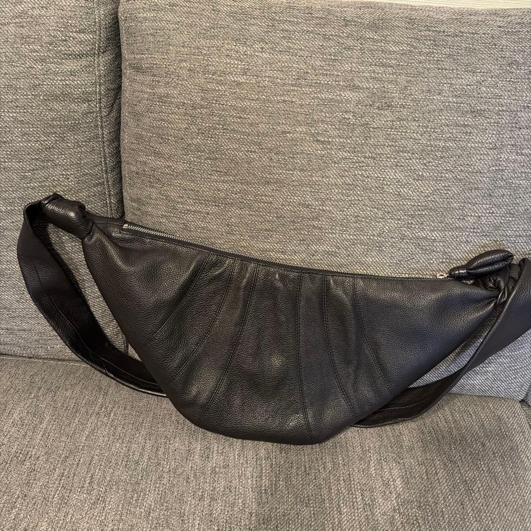 LEMAIRE CROISSANT BAG MEDIUM ブラック