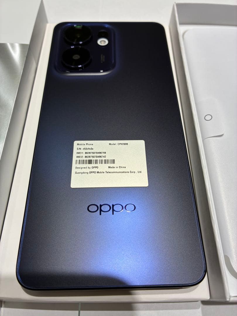 OPPO Reno13A 8GB 128GB ルミナスネイビー SIMフリー