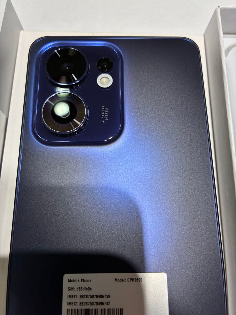 OPPO Reno13A 8GB 128GB ルミナスネイビー SIMフリー