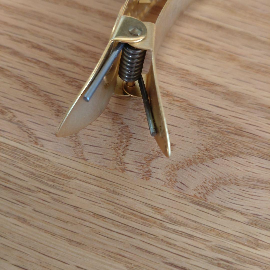 フィカレ ヘアクリップ マキシマスクリップ ヘアアクセサリー ゴールド