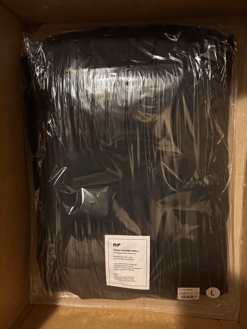 サカナクション 会員限定 黒 ジャケット レインコートNF 限定 L 山口一郎