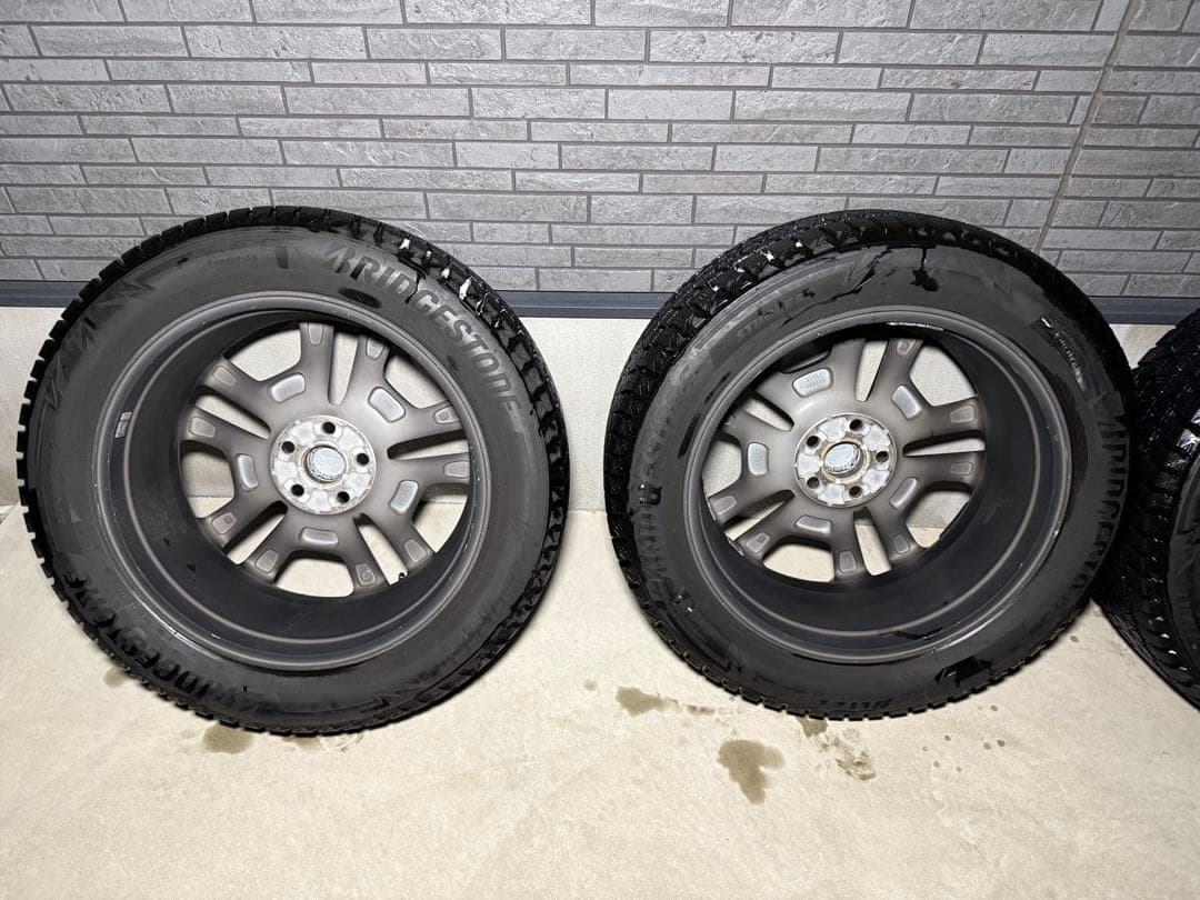 RAV4アドベンチャー純正ホイール＆ブリザック19インチタイヤ＆タイヤチェーン