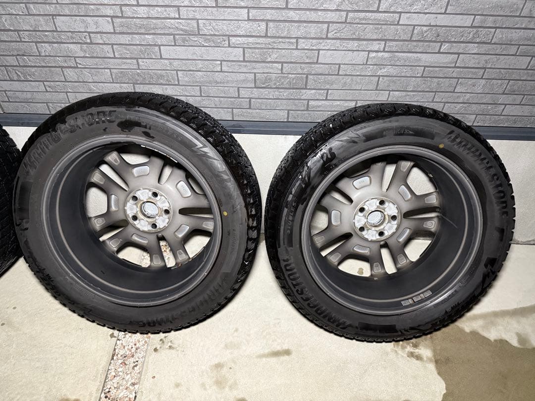 RAV4アドベンチャー純正ホイール＆ブリザック19インチタイヤ＆タイヤチェーン