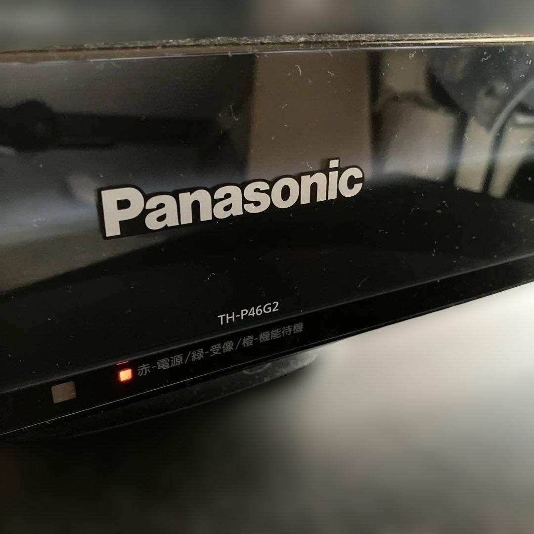 Panasonicプラズマテレビ TH-P46G2 2010年製JVC製リモコン
