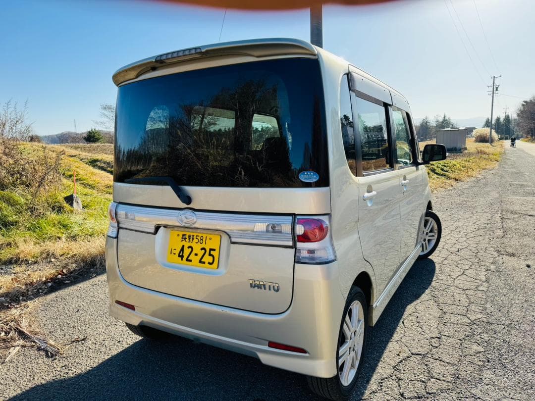 ダイハツタント★★4WD★ターボー★パワースライドドア車検令和9年12月