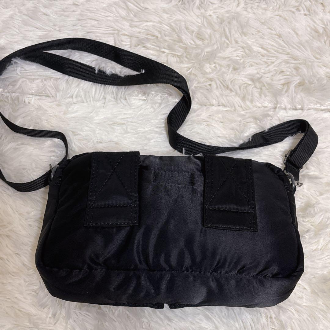 ポーター タンカー ショルダーバッグ コンパクト 黒 ナイロン 日本製