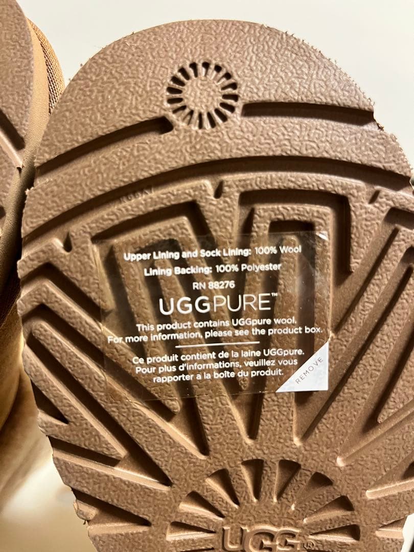 UGG ムートンブーツ ベージュ 24cm※未使用品