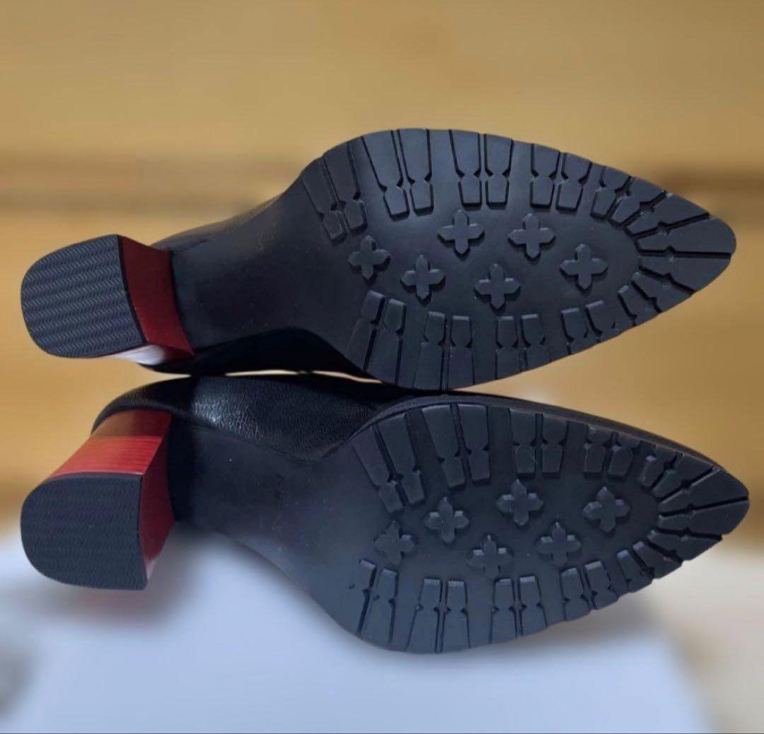 MANAチャンキー・ブーツ BL/C 37size 23.5㌢新品未使用