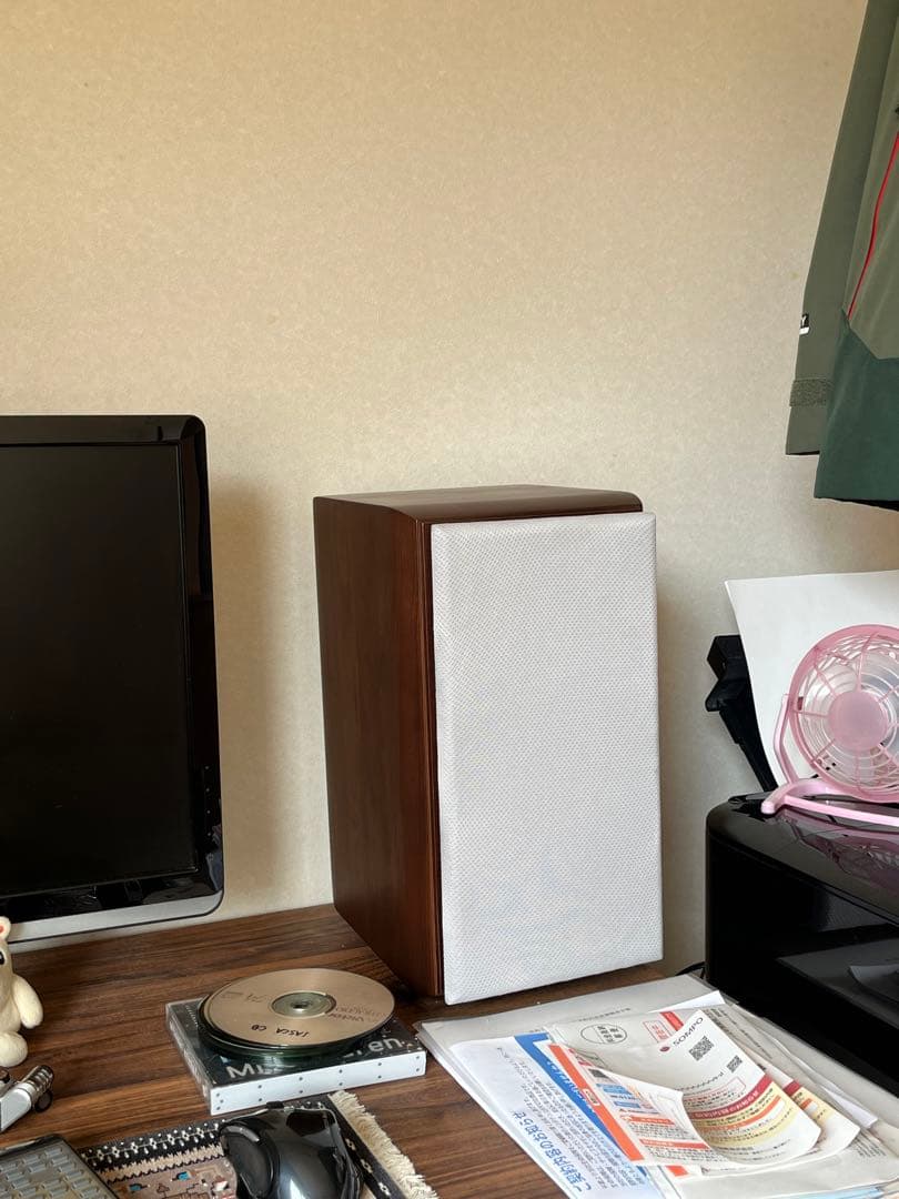 自作スピーカー　② ウォールナット無垢エンクロージャー