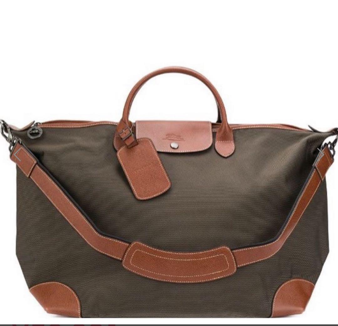 【queenes】Longchamp ボックスフォード L トラベルバッグ