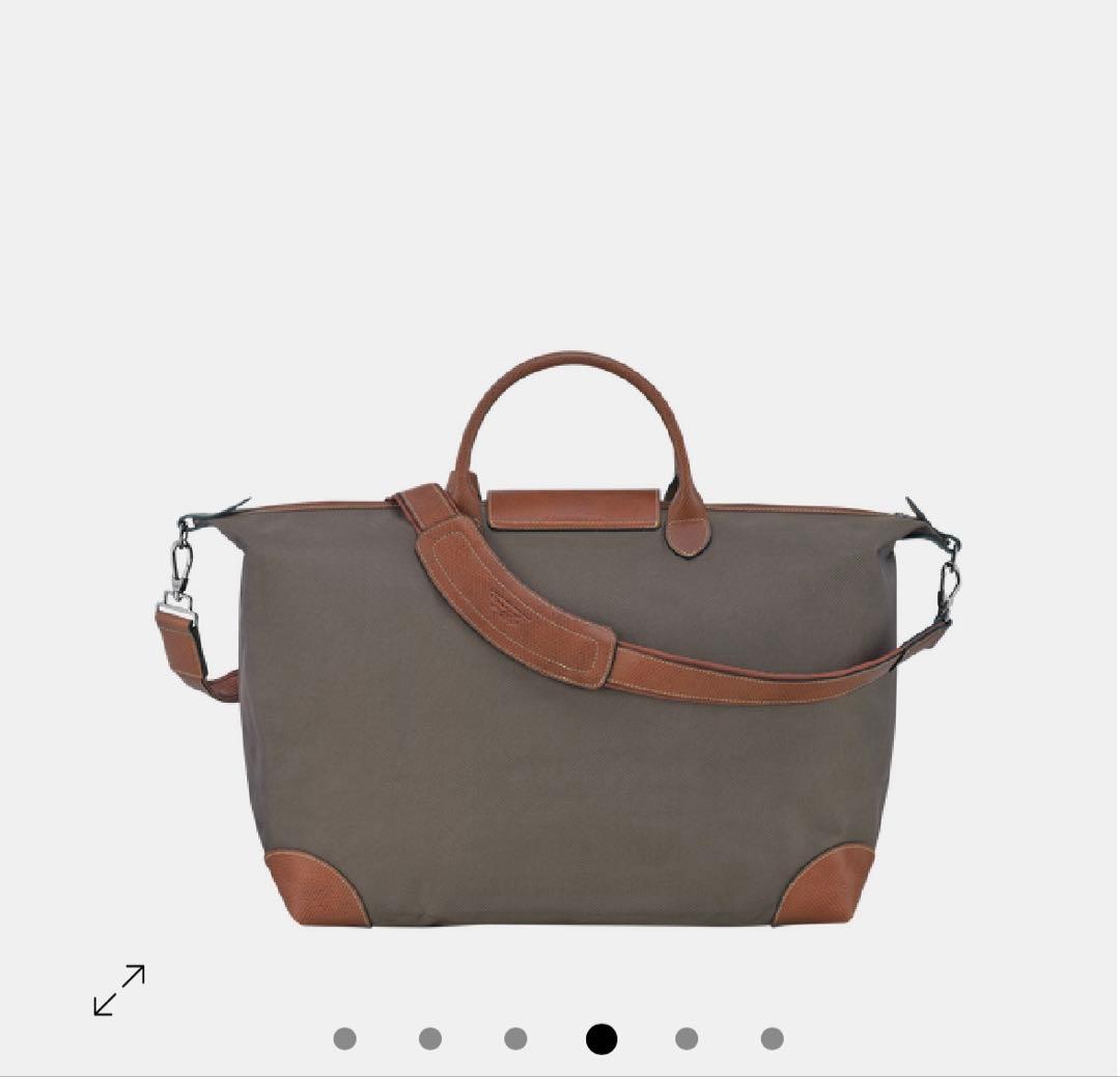 【queenes】Longchamp ボックスフォード L トラベルバッグ