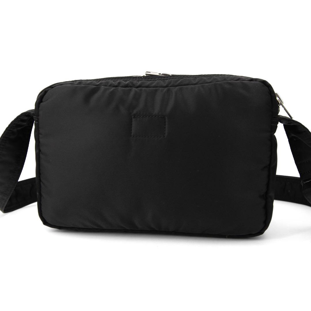 A090【美品】ポーター／タンカー　スリングバッグ　ショルダー　ナイロン　黒