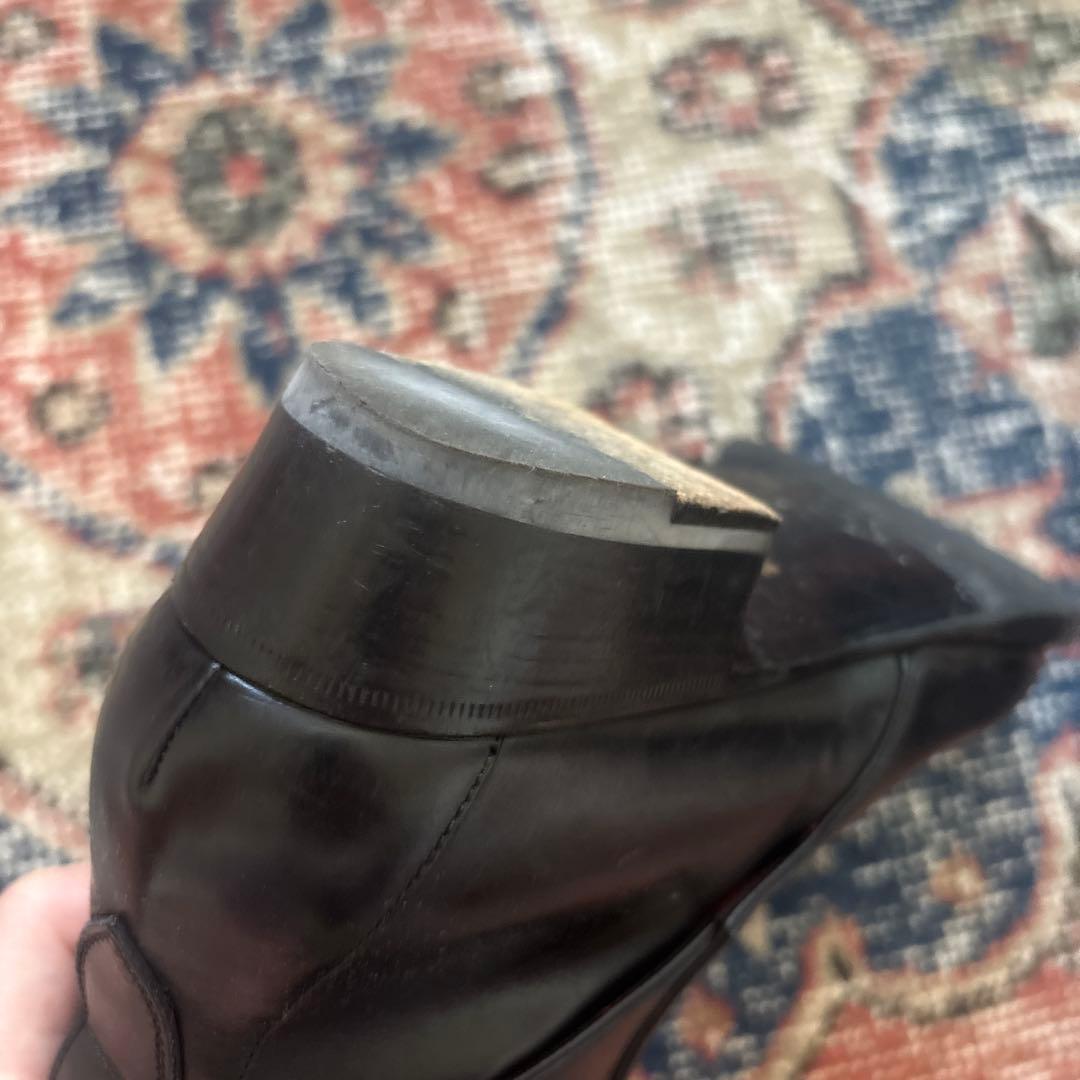 suzu様　レユッカス　ブラックレザーブーツ　24.5