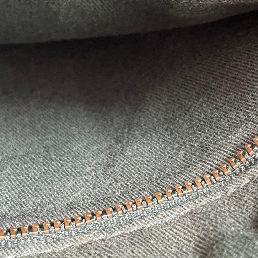 美品　DIESELディーゼルY2K メタルロゴ トートバッグ グリーン