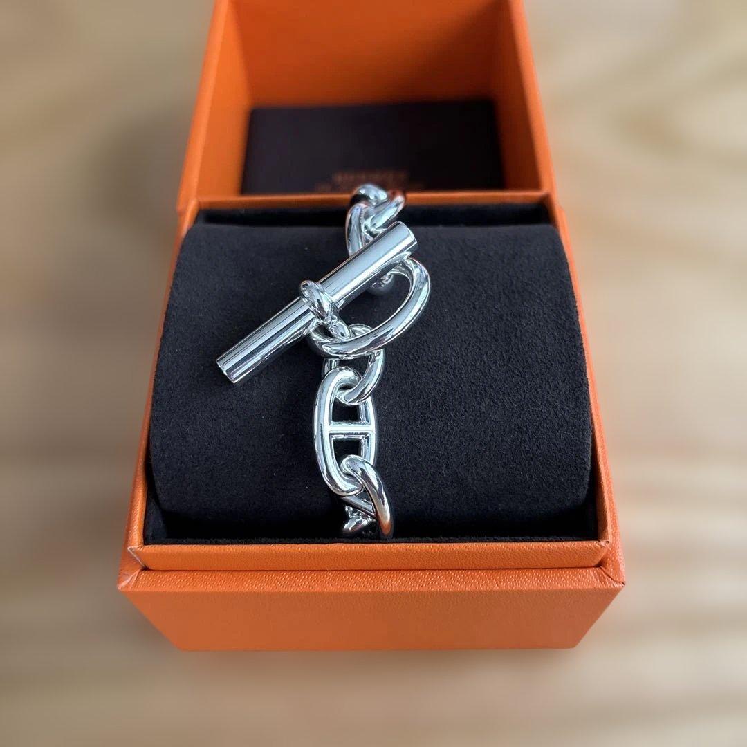 【新品未使用】エルメス シェーヌダンクル GM 15コマ