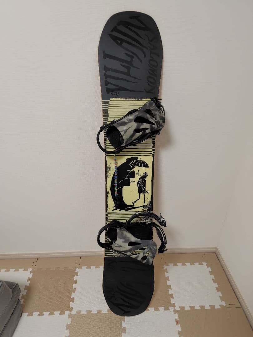 SALOMON VILLAIN 153 × FLUX DS バインディング