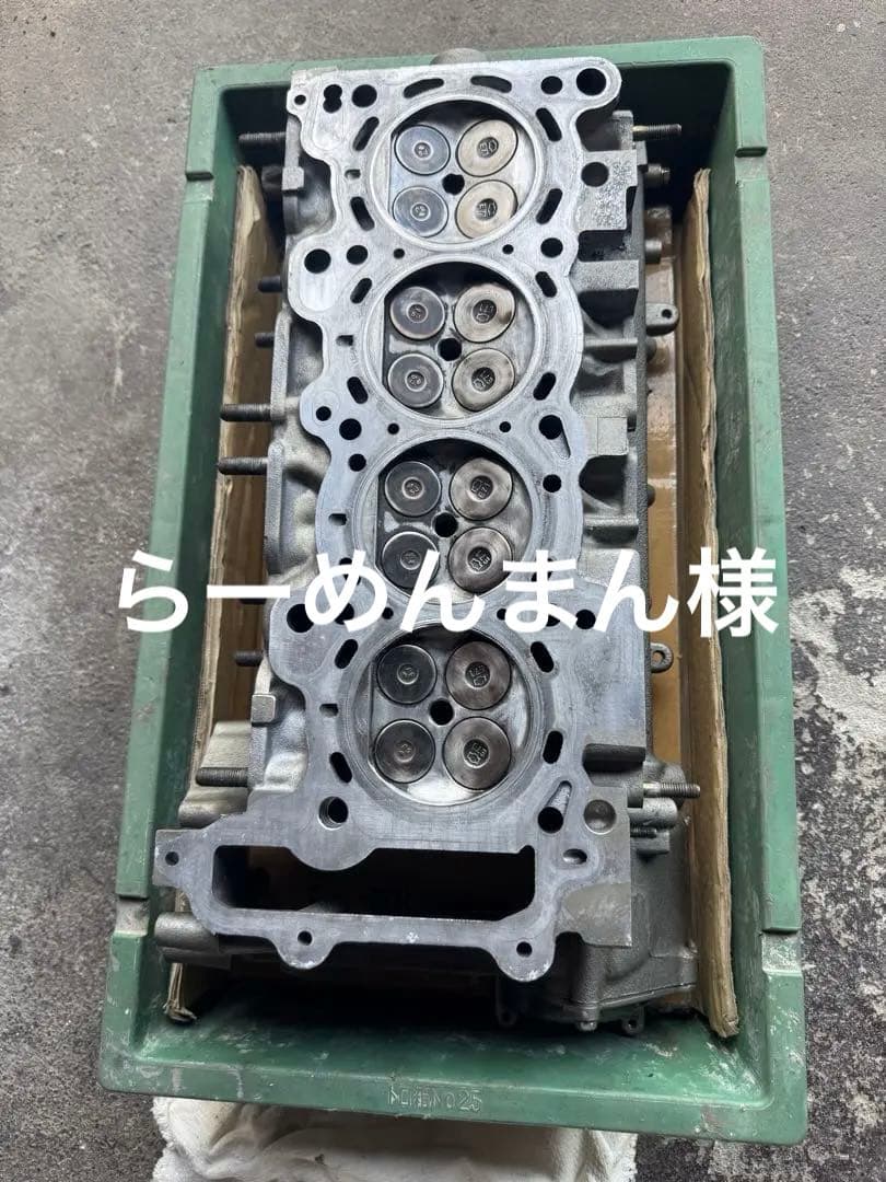 Ｓ１４シルビア　ＳＲ20DET エンジンヘッド
