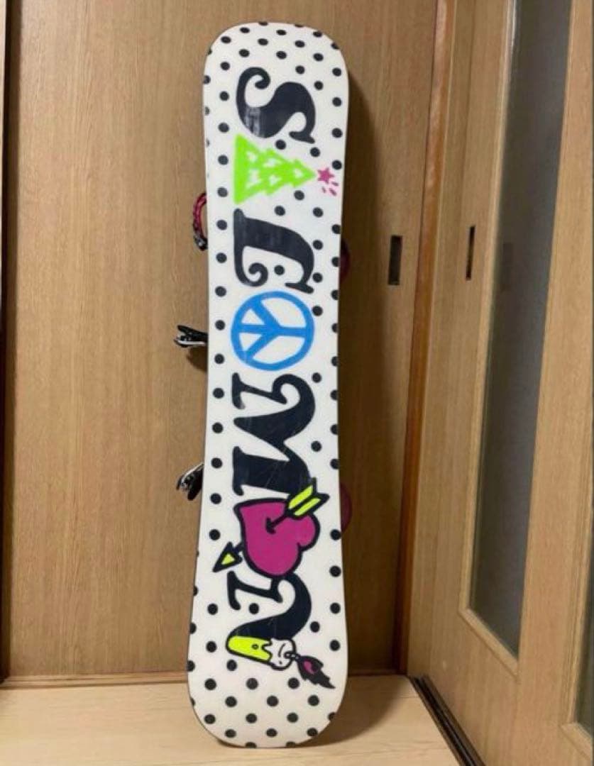 SALOMON TIARA 138cm/RIDE KSビンディング