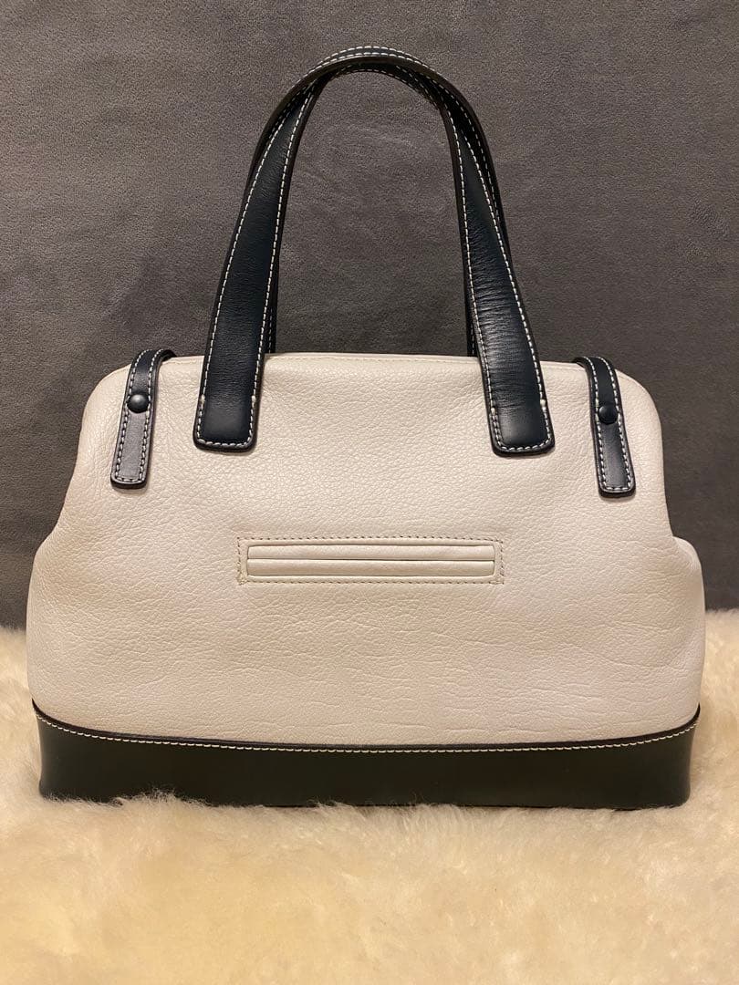 美品 キタムラ kitamura ハンドバック ドクターバッグ レザー 革