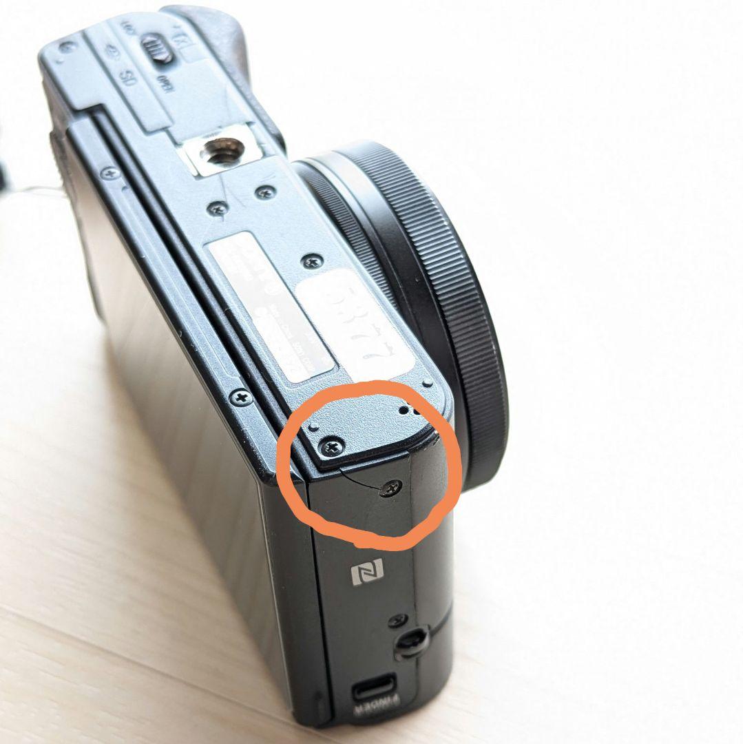 ソニー サイバーショット DSC-RX100M3 留意事項あり