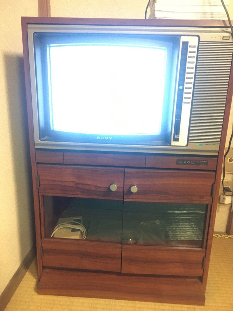 博物館級　SONY ブラウン管テレビ KV-16A ミントコンディション1981