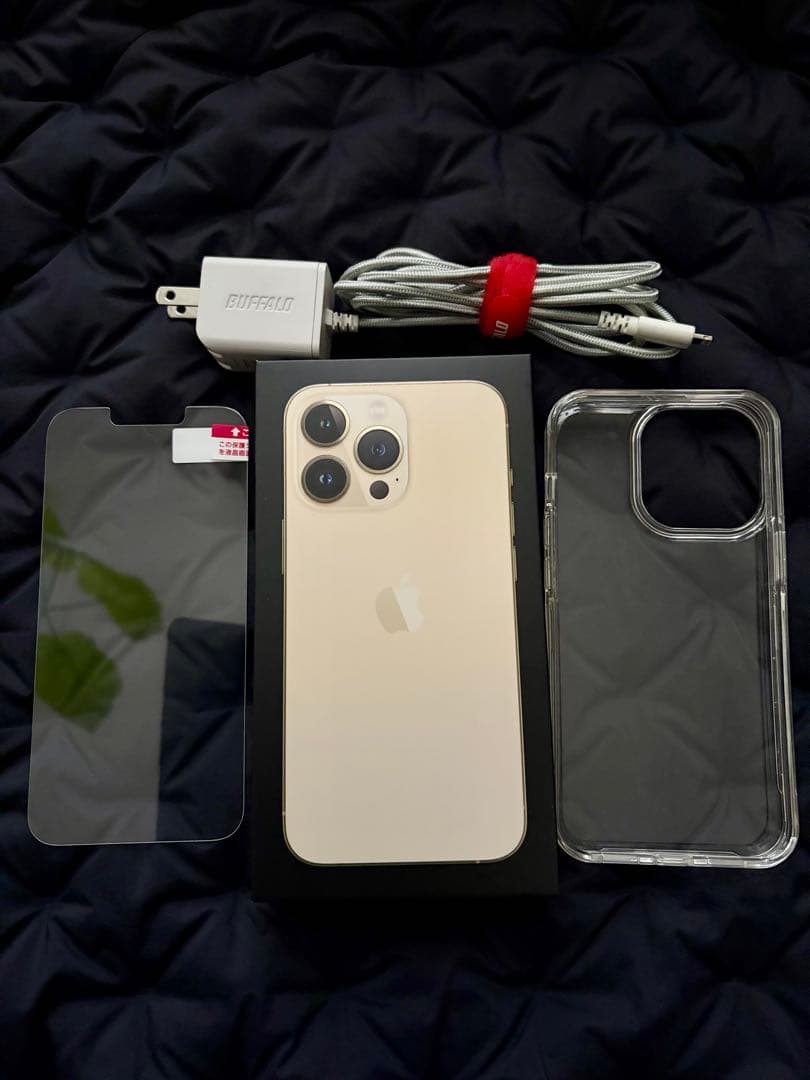 Apple iPhone 13 Pro ゴールド 本体　充電器等セット売り