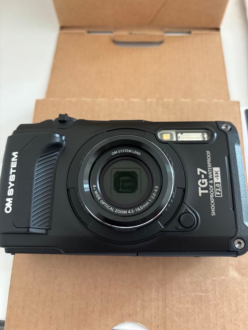 オリンパス OM SYSTEM Tough TG-7 【新品　未開封品】黒
