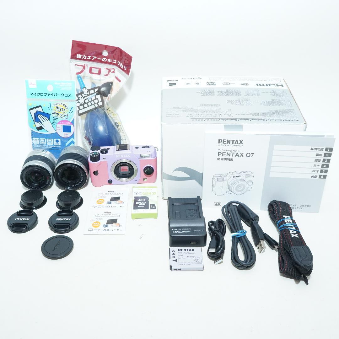 PENTAX Q7　ダブルレンズセット ミラーレス一眼