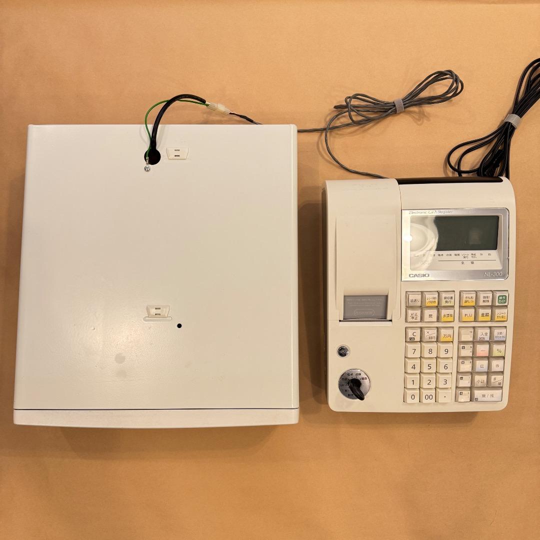 CASIO NL-300 レジスター ホワイト