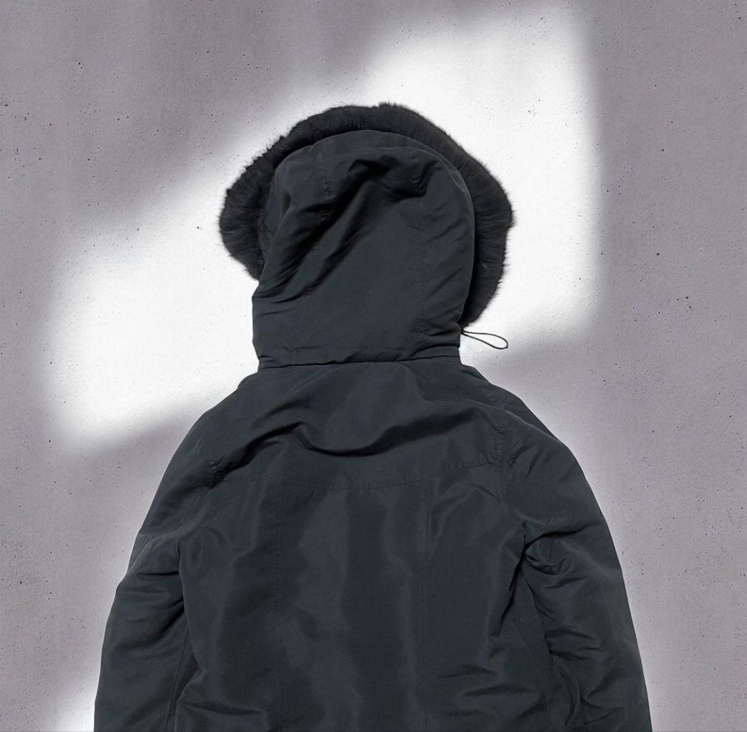 SLY　y2k N-3B グランジ ショートモッズコート ファー 黒