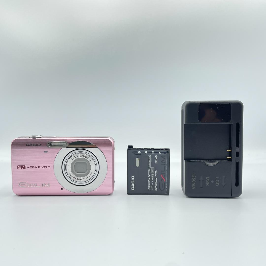 【動作品・転送特典無料あり】CASIO EXILIM EX-Z85 PINK