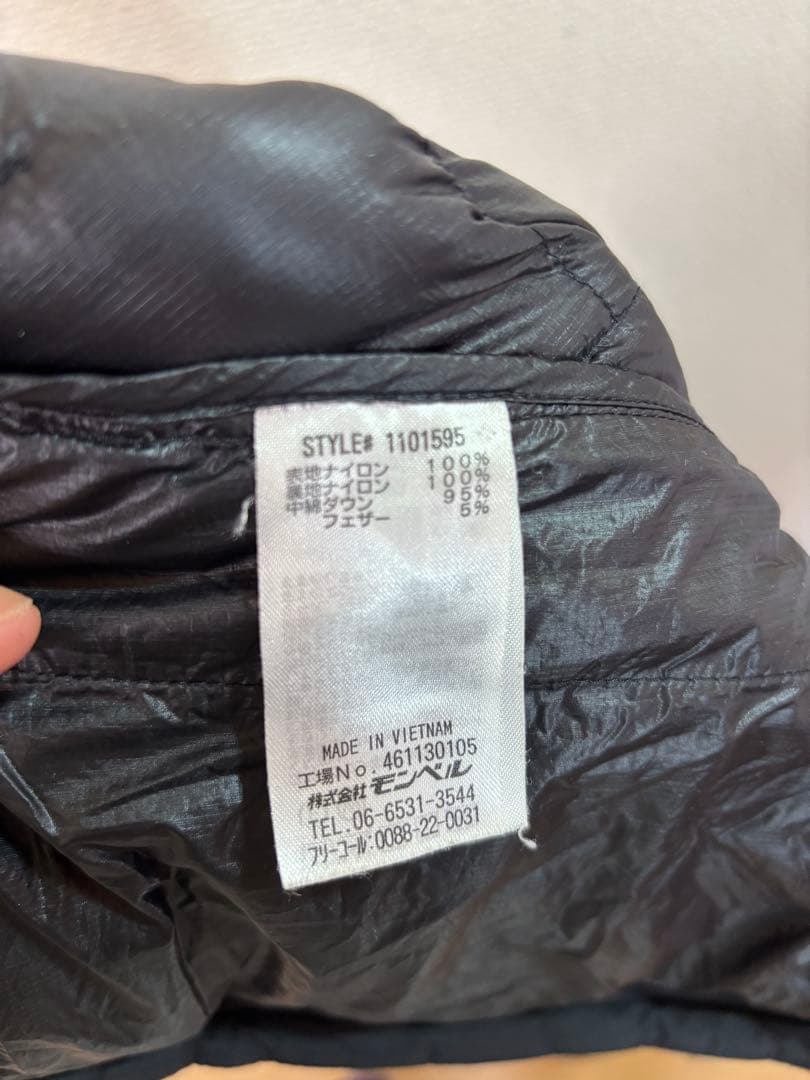 mont-bell モンベル　イグニスダウンパーカ　Mサイズ　ブラック