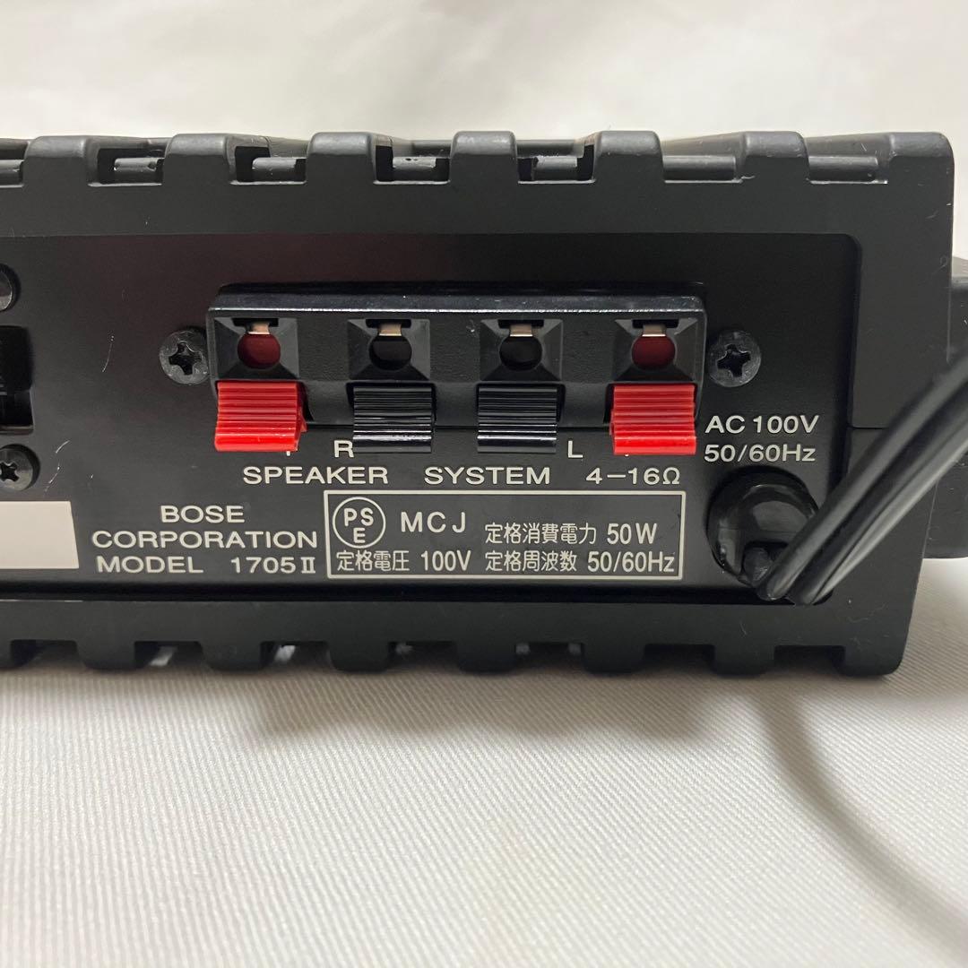 ☆値下げ☆ BOSE 1705Ⅱ パワーアンプ　ステージモニターアンプ