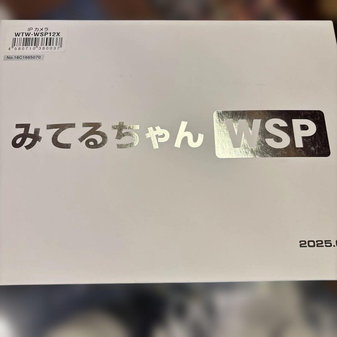 塚本無線 みてるちゃん WSP ワイヤレス防犯カメラ 動作確認のみ ほぼ未使用
