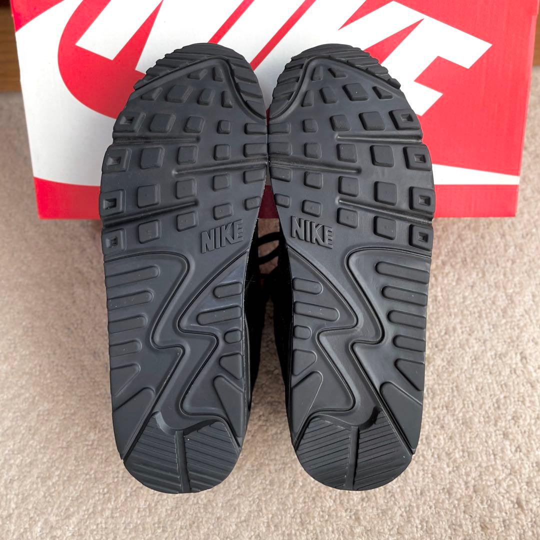 【美品】NIKE ナイキ Air Max 90 / 25cm トリプルブラック