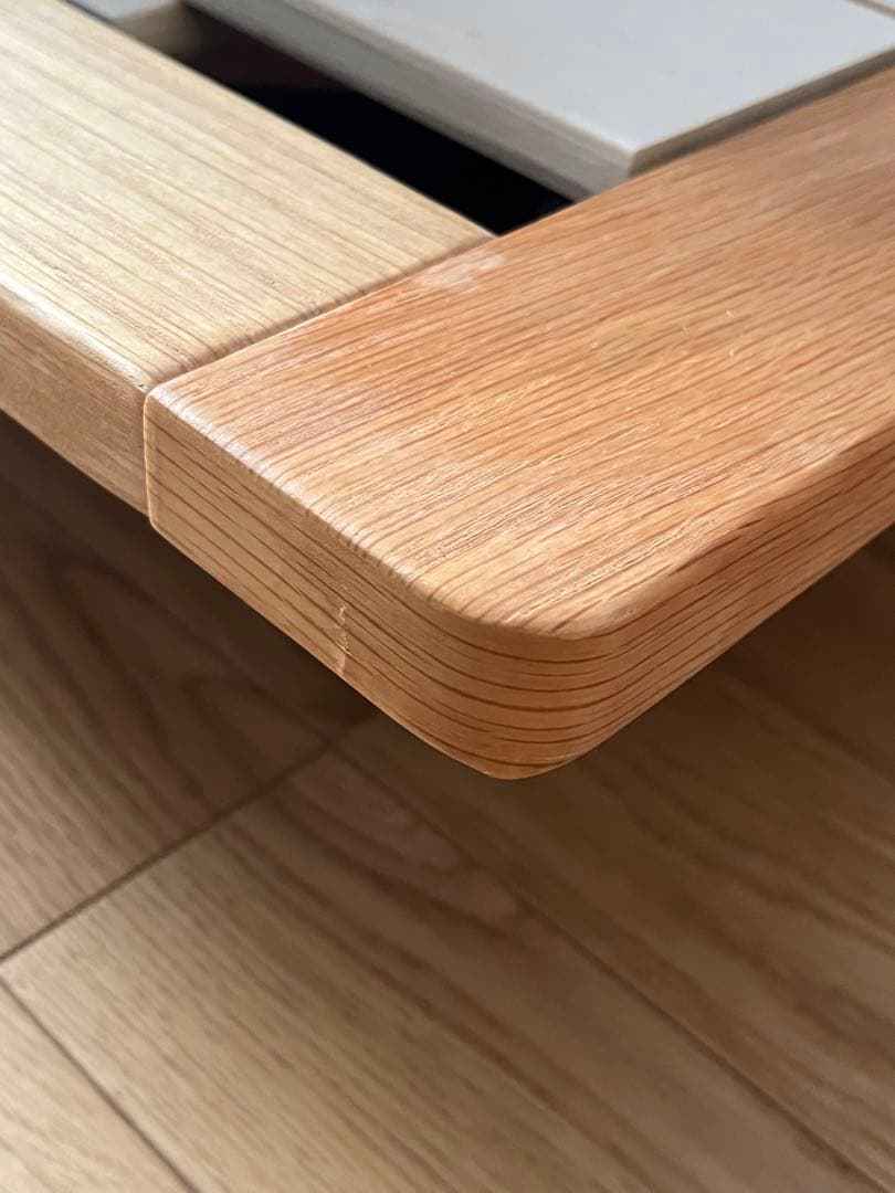 【無印】ベッドフレーム セミダブル（12cm足付き）