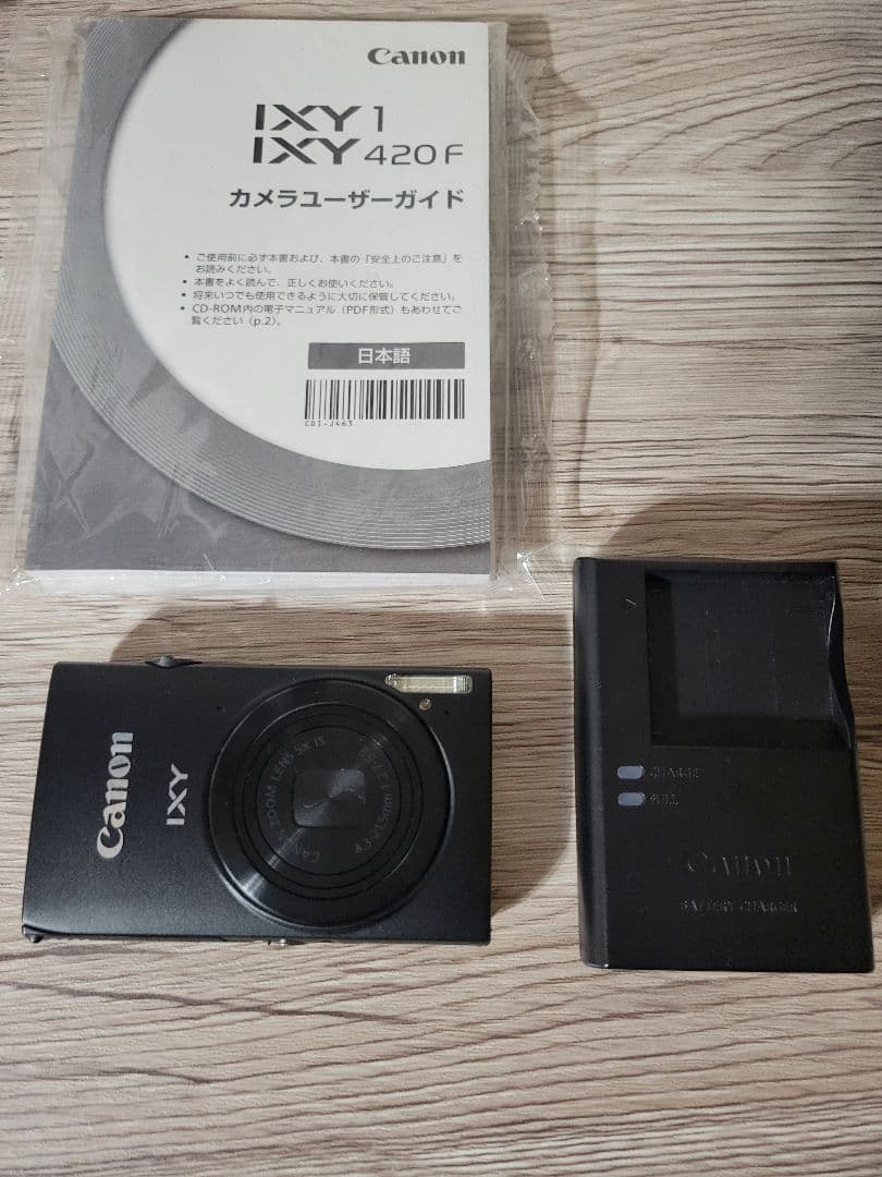 【動作確認済み】Canon IXY　420F デジタルカメラ　説明書 充電器付き
